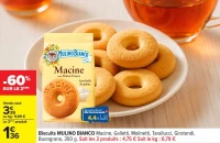 Biscuits MULINO BIANCO Macine, Galletti, Molinetti, Tarallucci, Girotondi, Buongrano, 350 g.
