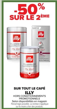 SUR TOUT LE CAF  ILLY