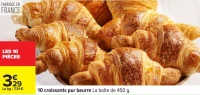 10 croissants pur beurre