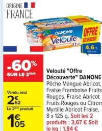 Velouté "Offre Découverte" DANONE