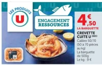 Crevette Cuite U