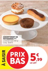Assortiment de Patisseries