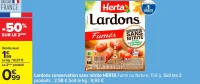Lardons conservation sans nitrite HERTA