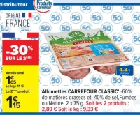 Allumettes CARREFOUR CLASSIC'