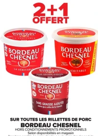 Rillettes de Porc Bordeau Chesnel