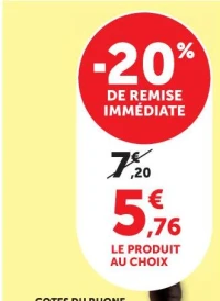 COTES DU RHONE AOP M. CHAPOUTIER Rouge ou blanc ou rosé