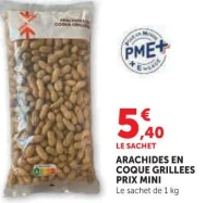 ARACHIDES EN COQUE GRILLEES