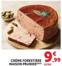 CRÈME FORESTIÈRE MAISON PRUNIER