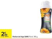 Parfum de linge Doussy Floral, 195 g.