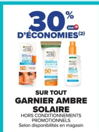 SUR TOUT GARNIER AMBRE SOLAIRE