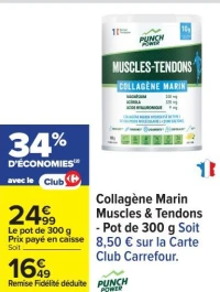 Collagène Marin Muscles & Tendons - Pot de 300 g