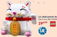 Le chat porte-bonheur Lego