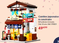 Cantine japonaise à construire