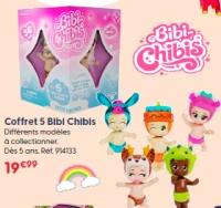 Coffret 5 Bibi Chibis