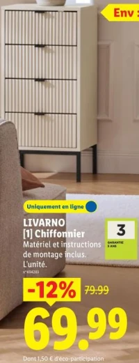 LIVARNO [1] Chiffonnier
