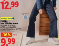 ESMARA Jean Wide Leg femme