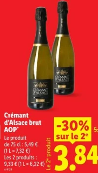 Cr mant d'Alsace brut AOP