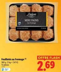 Feuilletés au fromage