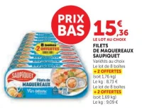 Filets de Maquereaux Saupiquet