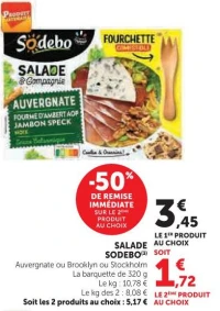 Salade Sodebo & Compagnie