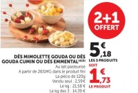 Dés Mimolette Gouda