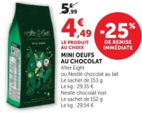 Mini Oeufs au Chocolat After Eight