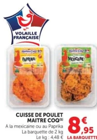 CUISSE DE POULET MAITRE COQ