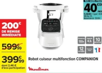 Robot cuiseur multifonction COMPANION Moulinex