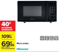 Micro-ondes Hisense