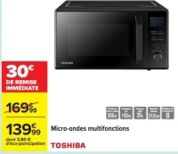 Micro-ondes multifonctions TOSHIBA