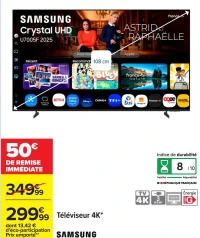 Téléviseur 4K* SAMSUNG