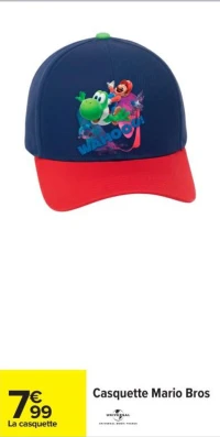 Casquette Mario Bros