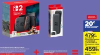 Console Nintendo Switch 2 Mario Kart World + Pochette de transport et protection d'écran Nintendo Switch 2