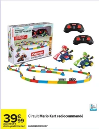 Circuit Mario Kart radiocommandé