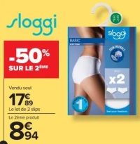 Slips midi Sloggi basic
