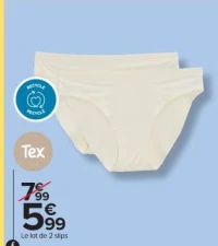 Slips femme Tex