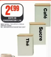 BOITE DE CONSERVATION 1,15L