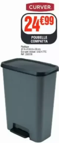 Poubelle Compatta