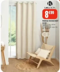 Rideau occultant Alba