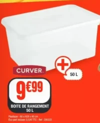 BOITE DE RANGEMENT 50 L