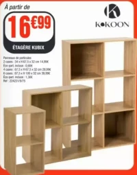 ÉTAGÈRE KUBIX