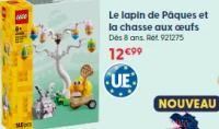 Le lapin de Pâques et la chasse aux œufs LEGO