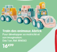 Train des animaux Abrick