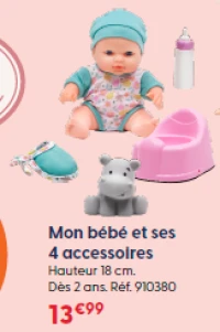 Mon bébé et ses 4 accessoires
