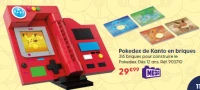Pokedex de Kanto en briques