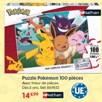 Puzzle Pokémon 100 pièces