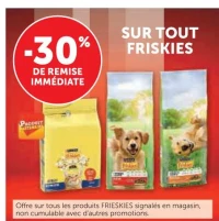 Alimentation pour chiens et chats Friskies