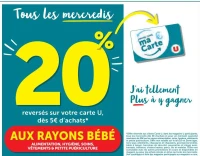 Offre Rayons Bébé : Alimentation, Hygiène, Soins, Vêtements & Petite Puériculture