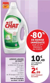 LESSIVE LIQUIDE LE CHAT L'EXPERT