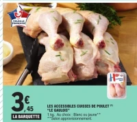 LES ACCESSIBLES CUISSES DE POULET "LE GAULOIS"
